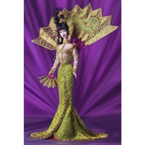 Bob Mackie Fantasy Goddess of Asia® Barbie® Doll - Susans Shop of Dolls