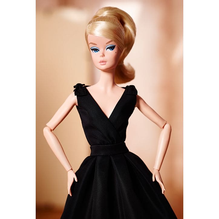 Classic Black Dress Barbie® Doll - Blonde (BFMC) - Susans Shop of
