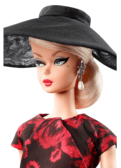 Elegant Rose Cocktail Barbie® Doll - Susans Shop of Dolls