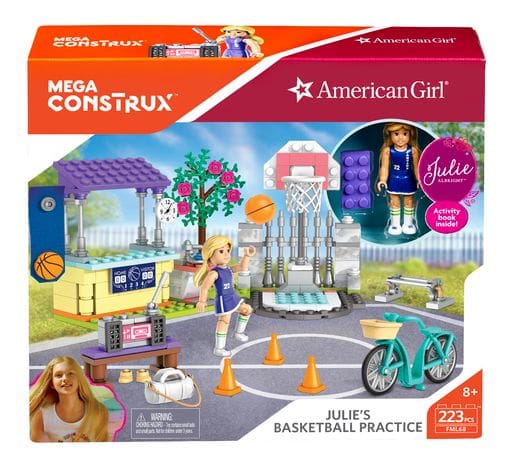 Mega construx american store girl julie's basketball practice