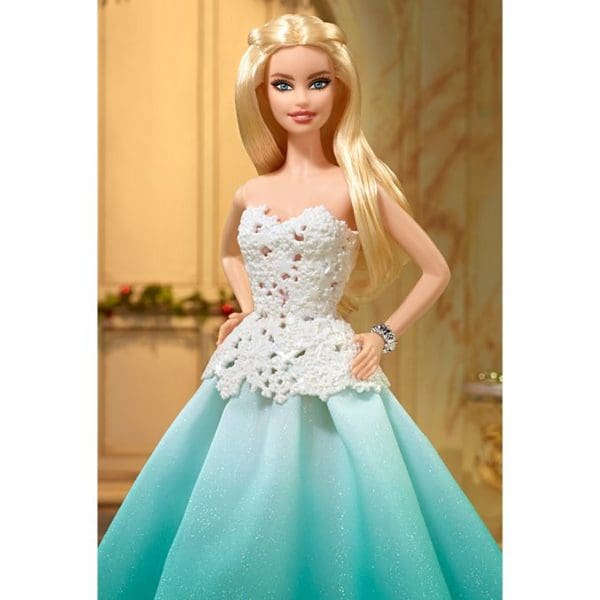 Holiday Barbie™ Doll 2016 - Aqua Gown - Susans Shop of Dolls