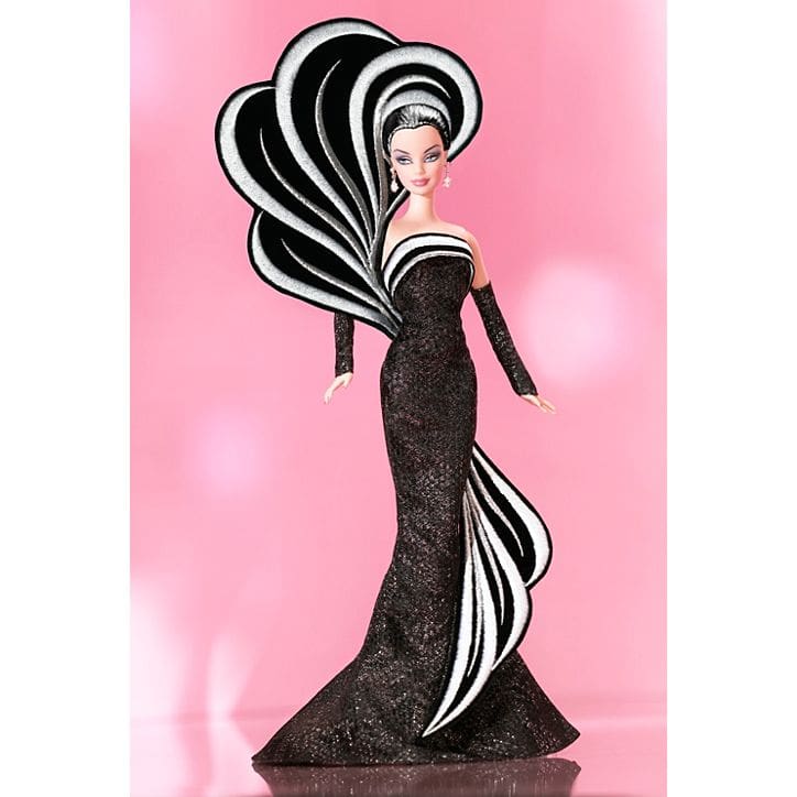 45th Anniversary Barbie® Doll by Bob Mackie - Susans Shop of Dolls