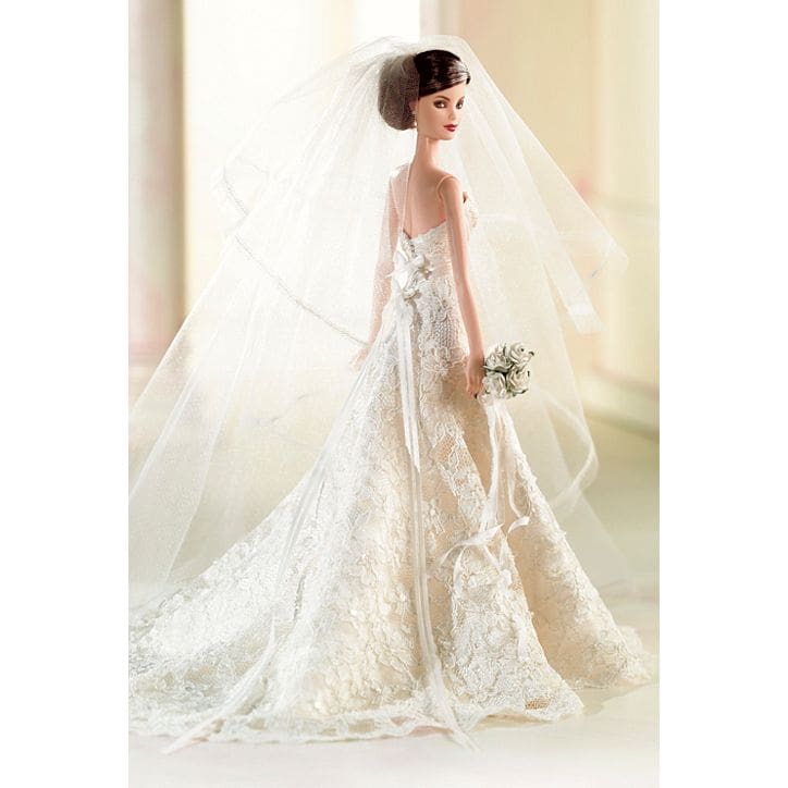 Carolina Herrera Bride Barbie® Platinum Label™ Doll - Susans Shop of Dolls