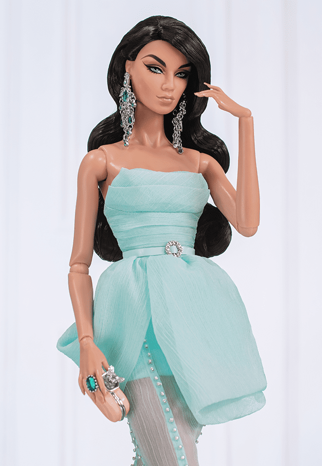 Gown From Siren Silhouette Korrinne Dimas 12" Maison FR Fashion Royalty Doll for sale online