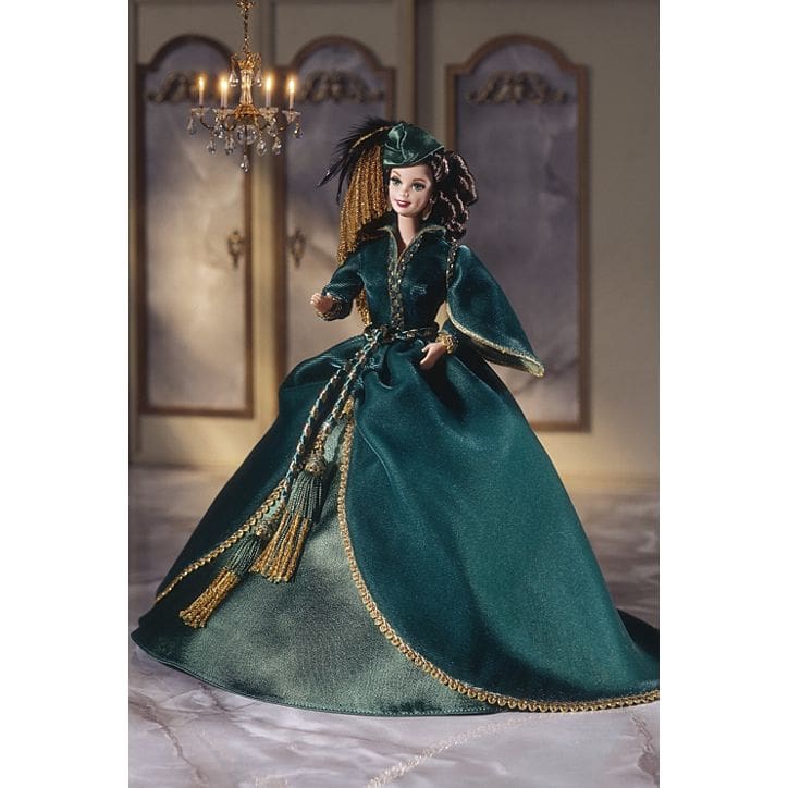 Barbie®Doll as Scarlett O'Hara Drapery Dress) - Susans Shop of Dolls