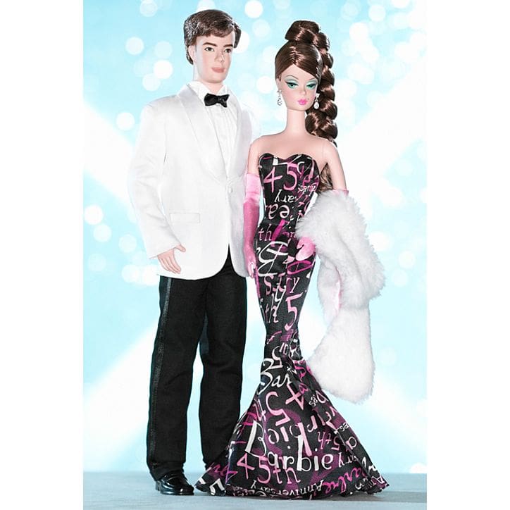45th Anniversary Barbie®Doll and Ken®Doll Giftset - Susans Shop of Dolls