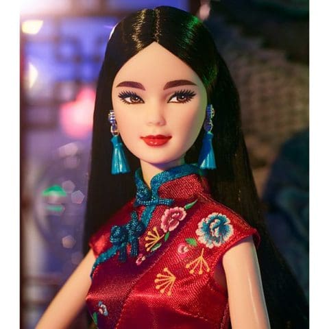 lunar new year barbie doll