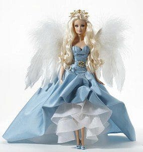 angel barbie doll collection