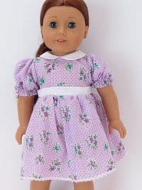 Lavender Classic Dress for 18" Girl Doll