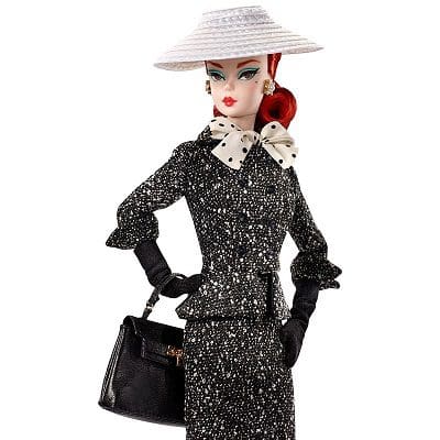Black & White Tweed Suit Barbie Doll (BFMC) - Image 2