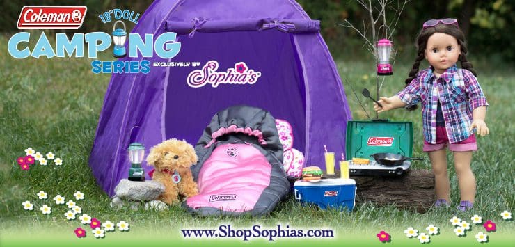 Deluxe Coleman Camping Set for 18" Dolls