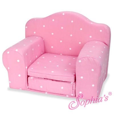 Pink Fold-Out Chair for 18" Dolls