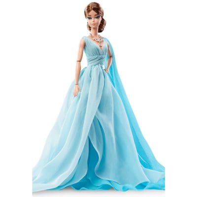 Blue Chiffon Gown Barbie Doll (BFMC)