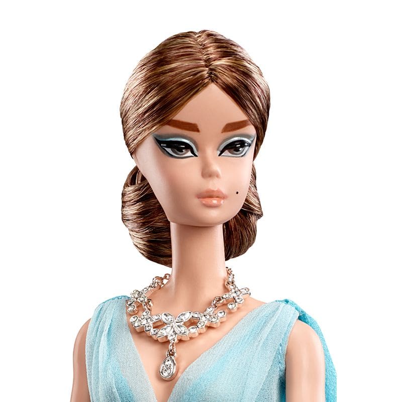 Blue Chiffon Gown Barbie Doll (BFMC) - Image 3