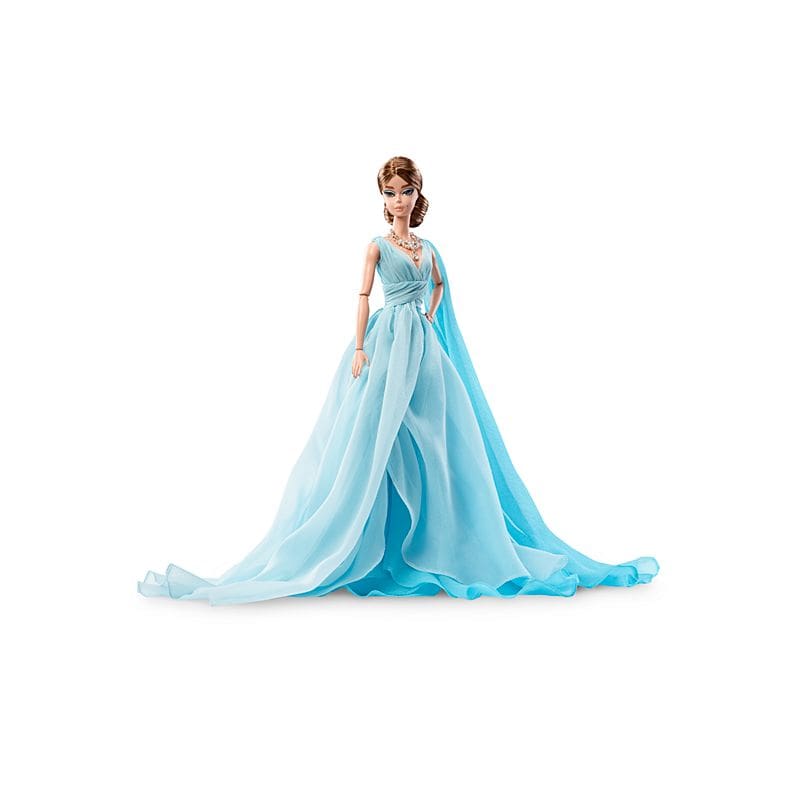 Blue Chiffon Gown Barbie Doll (BFMC) - Image 2