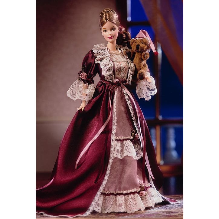 Victorian Barbie® Doll with Cedric Bear™