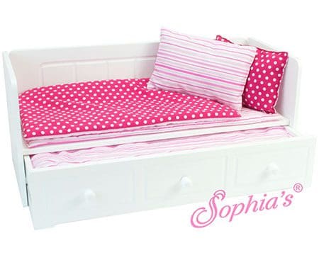 Daybed/Trundle for 18" Dolls