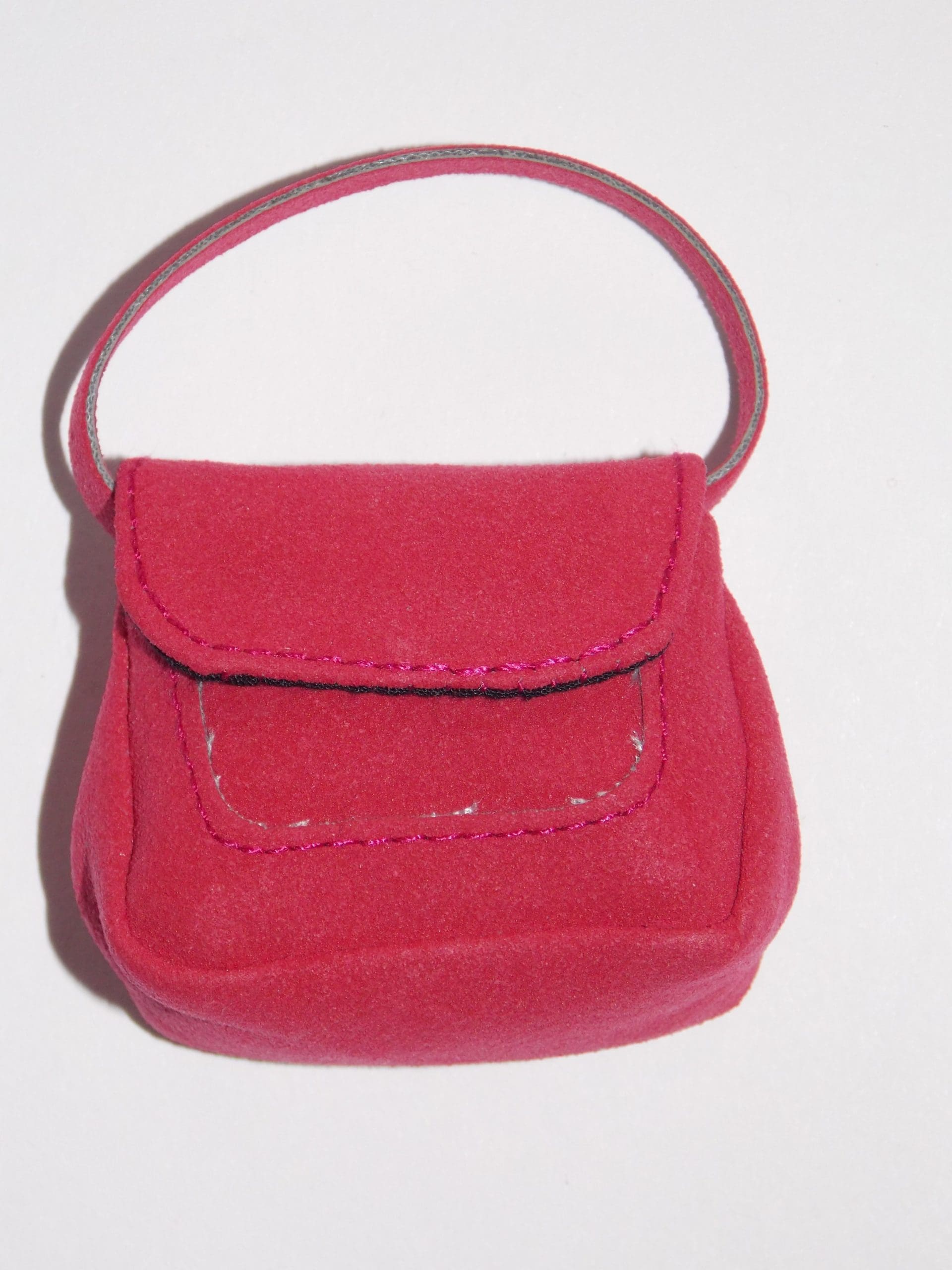 Chamois Leather Handbag - Rose