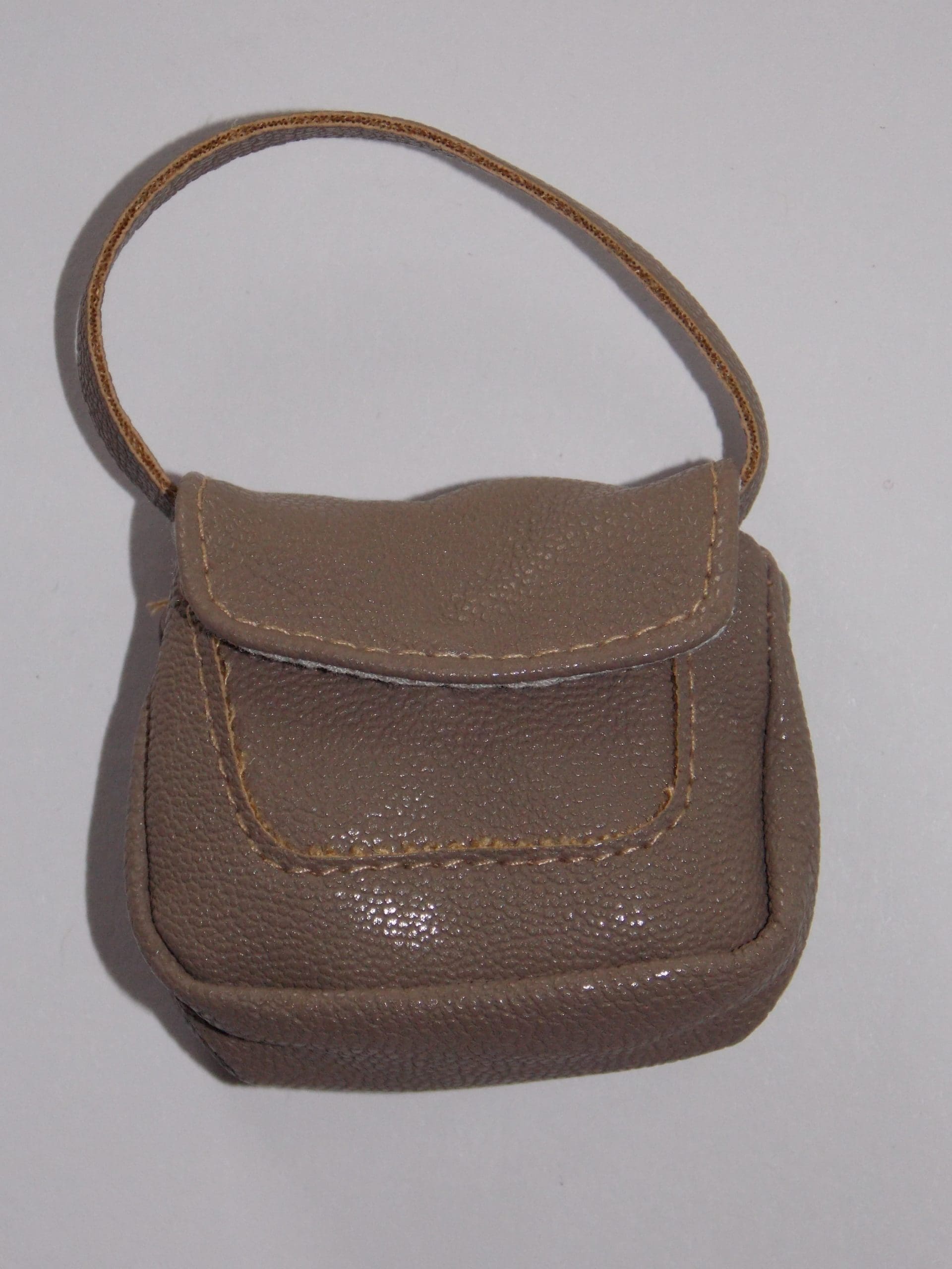 Classic Leather Handbag - Stone